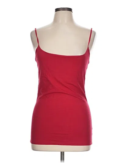 Pre-owned Red Camel Tank Top Red Strapless Neckline Tops