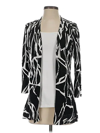 Pre-owned Red Cardigan Sweater In Black