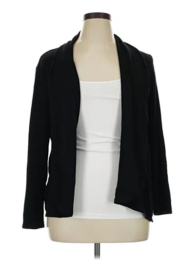 Pre-owned Red Cardigan Sweater In Black