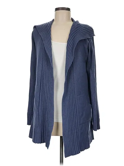 Pre-owned Red Cardigan Sweater In Blue