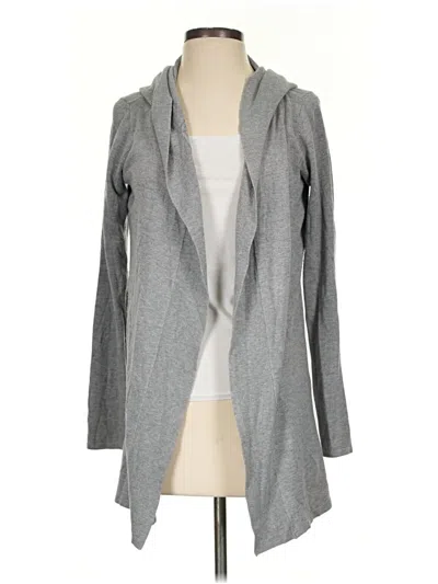 Pre-owned Red Cardigan Sweater In Gray