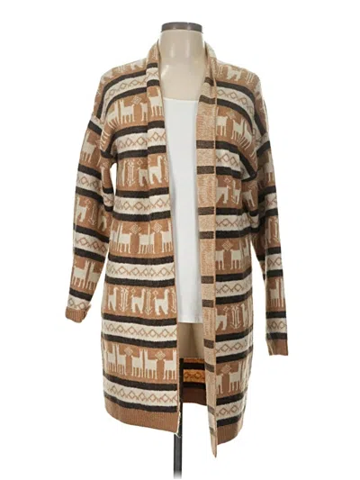 Pre-owned Red Cardigan Sweater In Pink