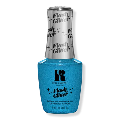 Red Carpet Manicure Flash Glitter Special Effect Gel Polish - Bejeweled In Blue