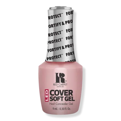 Red Carpet Manicure Led Cover Gel Nail Perfecting Concealer - Nude In Brown