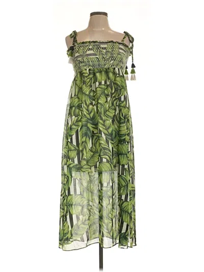 Pre-owned Red Carter Casual Dress In Green