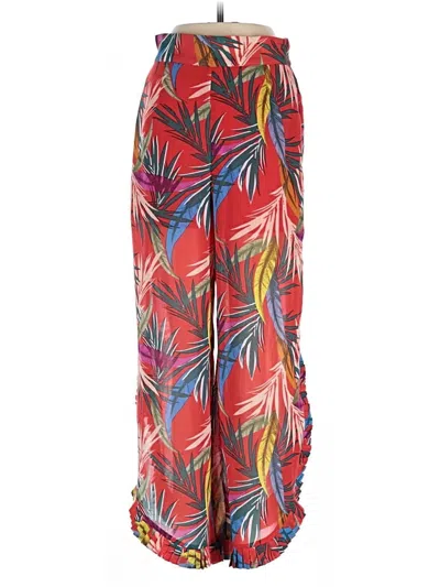 Pre-owned Red Carter Casual Pants In Red