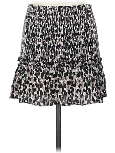 Pre-owned Red Carter Casual Skirt In Silver