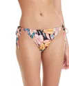 Red Carter Catch Me Later Tie Side Bottom