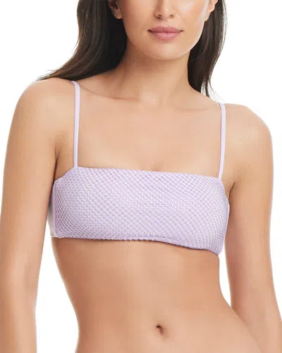 Red Carter One In A Million Bandeau Top In Purple