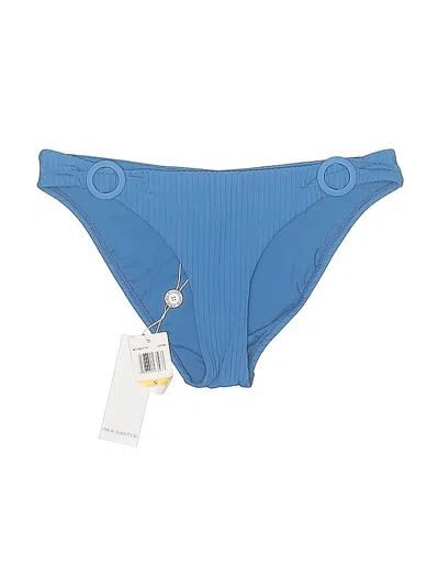 Red Carter Swimsuit Bottoms In Blue