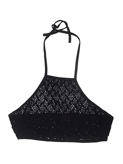 Pre-owned Red Carter Swimsuit Top Black Swimwear