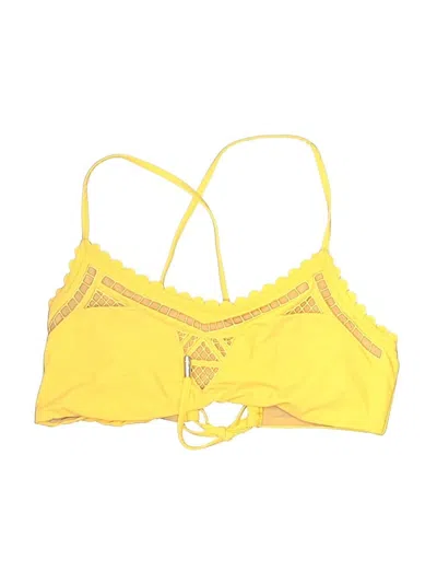 Pre-owned Red Carter Swimsuit Top Yellow Swimwear