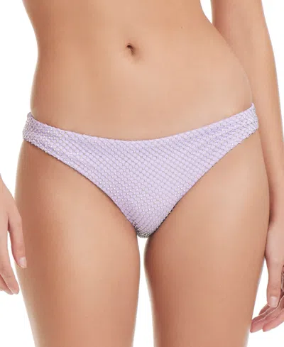 Red Carter Women's Classic Hipster Bikini Bottoms In Lavender Macaron