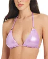 Red Carter Center Stage Triangle Swim Top