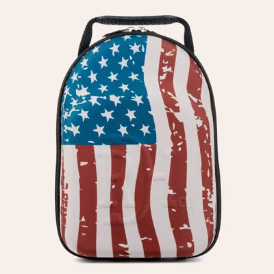Red Dirt Hat Co. American Flag Print Cap Carrier In Multi