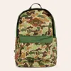 Red Dirt Hat Co. Camo Print Logo Patch Backpack In Multi