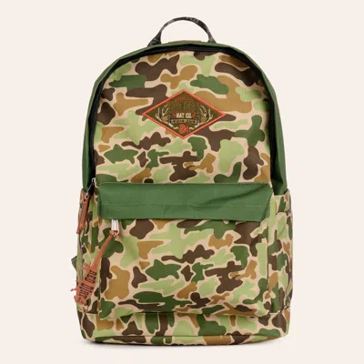 Red Dirt Hat Co. Camo Print Logo Patch Backpack In Multi