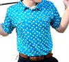 Red Dirt Hat Company Buffalo Short Sleeve Polo In Blue In Blue