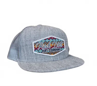 Red Dirt Hat Company Kids' Girl's Youth Lasso In Heather Grey / Grey In Blue