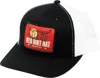 Red Dirt Hat Company Men's Boone Adjustable Snapback Hat In Black In Black