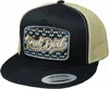Red Dirt Hat Company Men's Gambler Adjustable Snapback Hat In Black/khaki In Multi