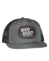 Red Dirt Hat Company Men's Trail Head Hat In Grey/black In Multi