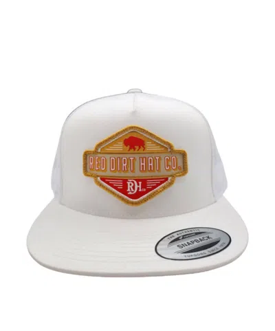 Red Dirt Hat Company Unisex Niner Cap In White
