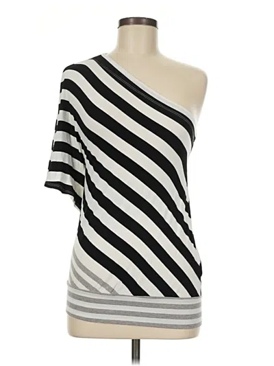 Pre-owned Red Haute 3/4 Sleeve T-shirt In Silver