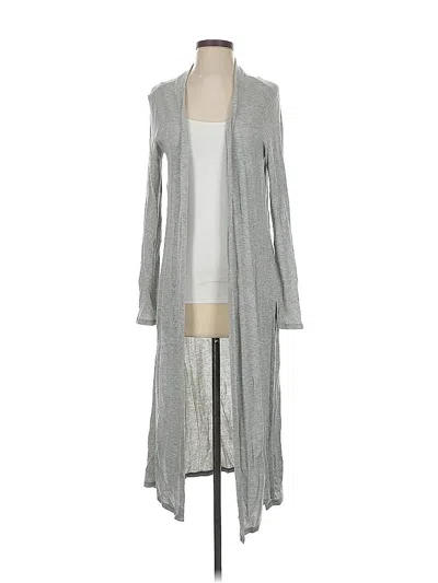 Pre-owned Red Haute Cardigan Sweater In Gray