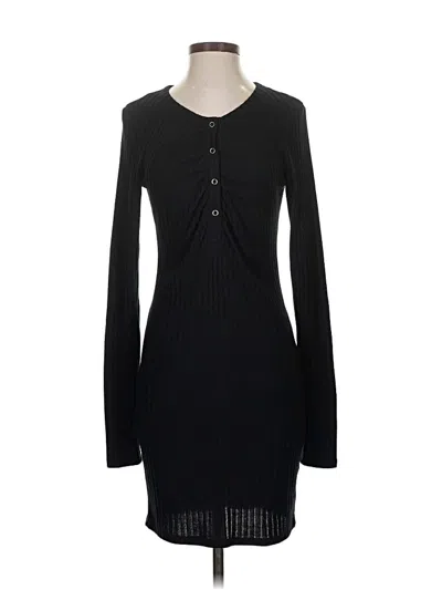 Pre-owned Red Haute Casual Dress In Black