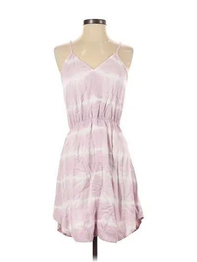 Pre-owned Red Haute Casual Dress In Pink