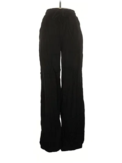 Pre-owned Red Haute Casual Pants In Black