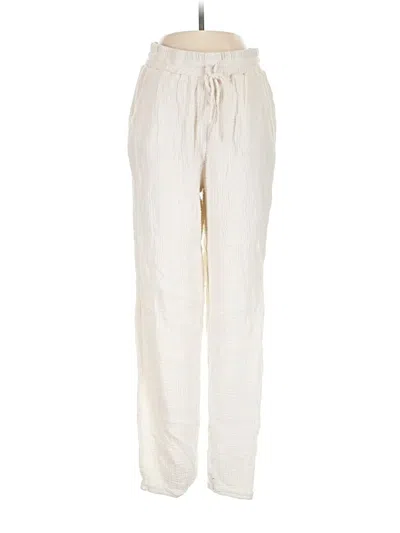 Pre-owned Red Haute Casual Pants In Ivory