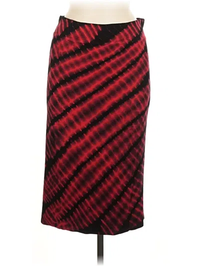 Pre-owned Red Haute Casual Skirt In Red