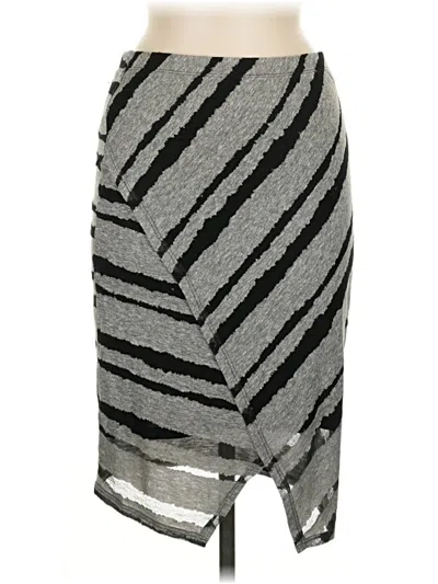 Pre-owned Red Haute Casual Skirt In Silver