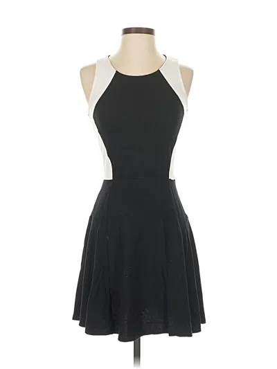 Pre-owned Red Haute Cocktail Dress In Black