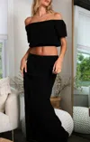 Red Haute Gauze Camp Shirt In Black In Black