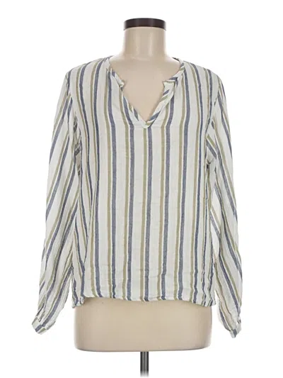 Pre-owned Red Haute Long Sleeve Blouse In Ivory