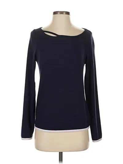 Pre-owned Red Haute Pullover Sweater In Blue