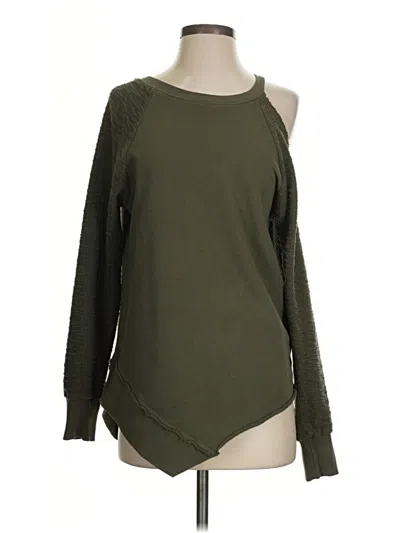 Pre-owned Red Haute Pullover Sweater In Green