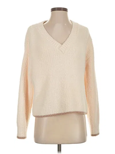 Pre-owned Red Haute Pullover Sweater In Ivory