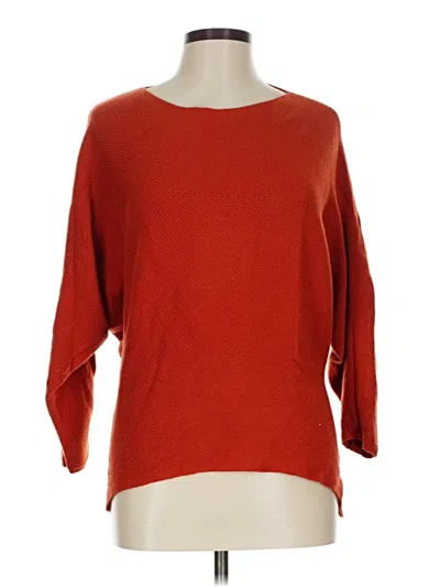 Pre-owned Red Haute Pullover Sweater In Red
