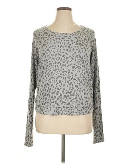 Pre-owned Red Haute Pullover Sweater In Silver