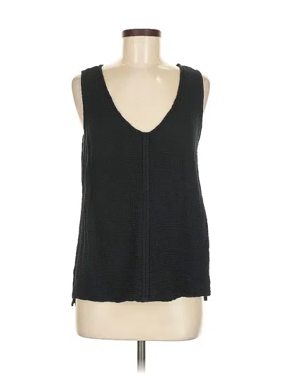 Pre-owned Red Haute Sleeveless Blouse In Black