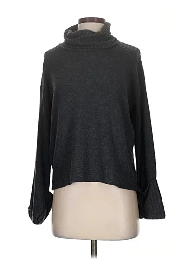 Pre-owned Red Haute Turtleneck Sweater In Gray
