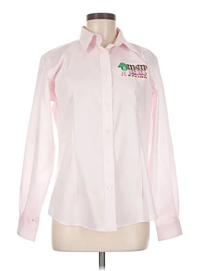 Pre-owned Red House Long Sleeve Button Down Shirt In Pink