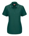 Red Kap Women's Short Sleeve Performance Knit Pocketless Core Polo In Green
