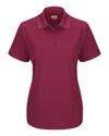 Red Kap Women's Short Sleeve Performance Knit Pocketless Core Polo In White