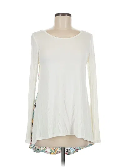 Pre-owned Red Lolly Long Sleeve T-shirt In White