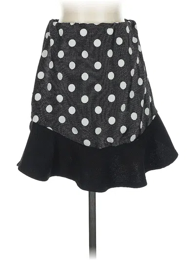 Pre-owned Red Saks Fifth Avenue Casual Skirt In Black